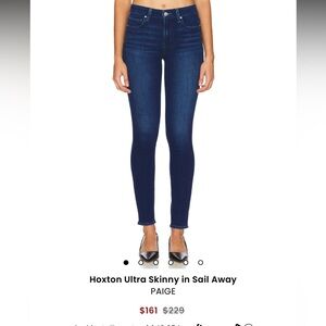 PAIGE jeans hoxton ankle skinny jeans size 24